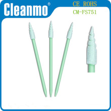 Small Spiral Cleaning Foam Swabs CM-FS751 ( Looking for Agent )